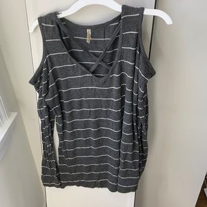 Cold Shoulder Long Sleeve shirt